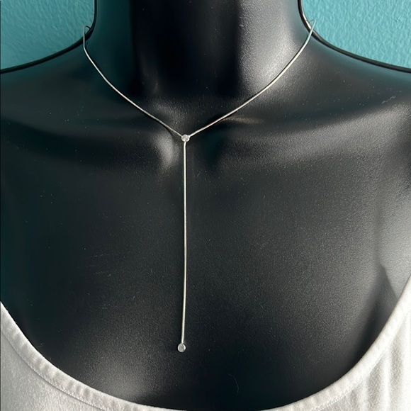 Mia Fiore Jewelry - NWT Sterling Silver Lariat Necklace